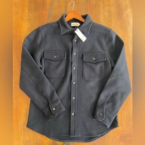 The Maritime Shirt Jacket in Deep Navy M-40 Taylor Stitch NWT MSRP $188